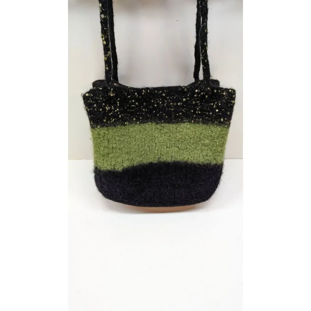 Artisan Felted Wool Bag - Picture 7 of 10